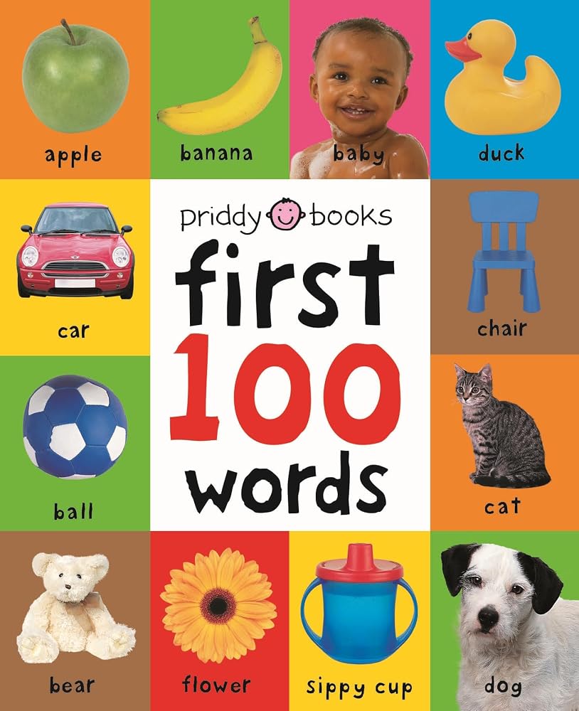 First 100 Words: A Padded Board Book (Roger Priddy)