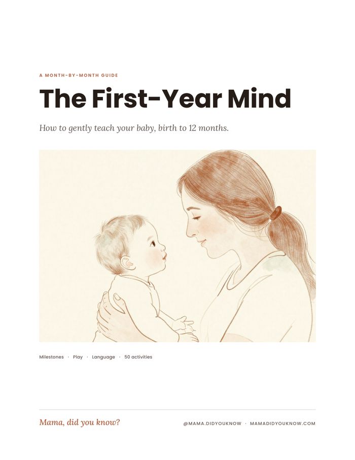 The First-Year Mind